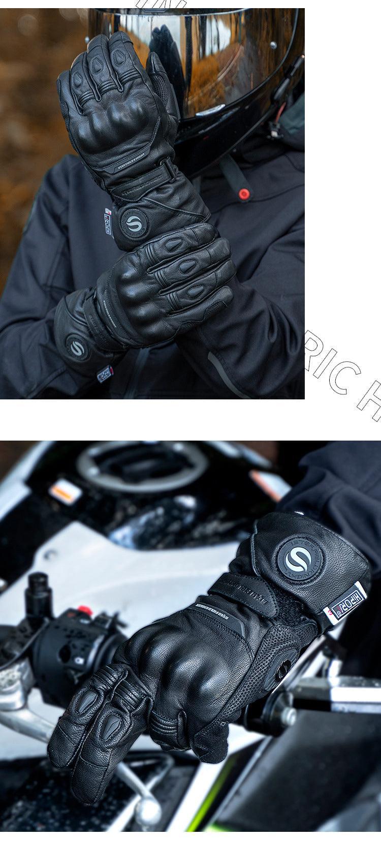 Heated Motorcycle Winter Gloves