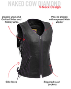 Bandida Women's Motorcycle Leather Vest