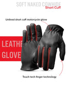 Roper Men's Motorcycle Leather Gloves