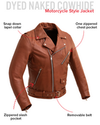 Fillmore Men's Motorcycle Leather Jacket