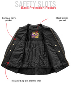 Competition - Women's Motorcycle Leather Jacket