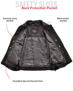 Free Spirit - Women's Motorcycle Leather Jacket