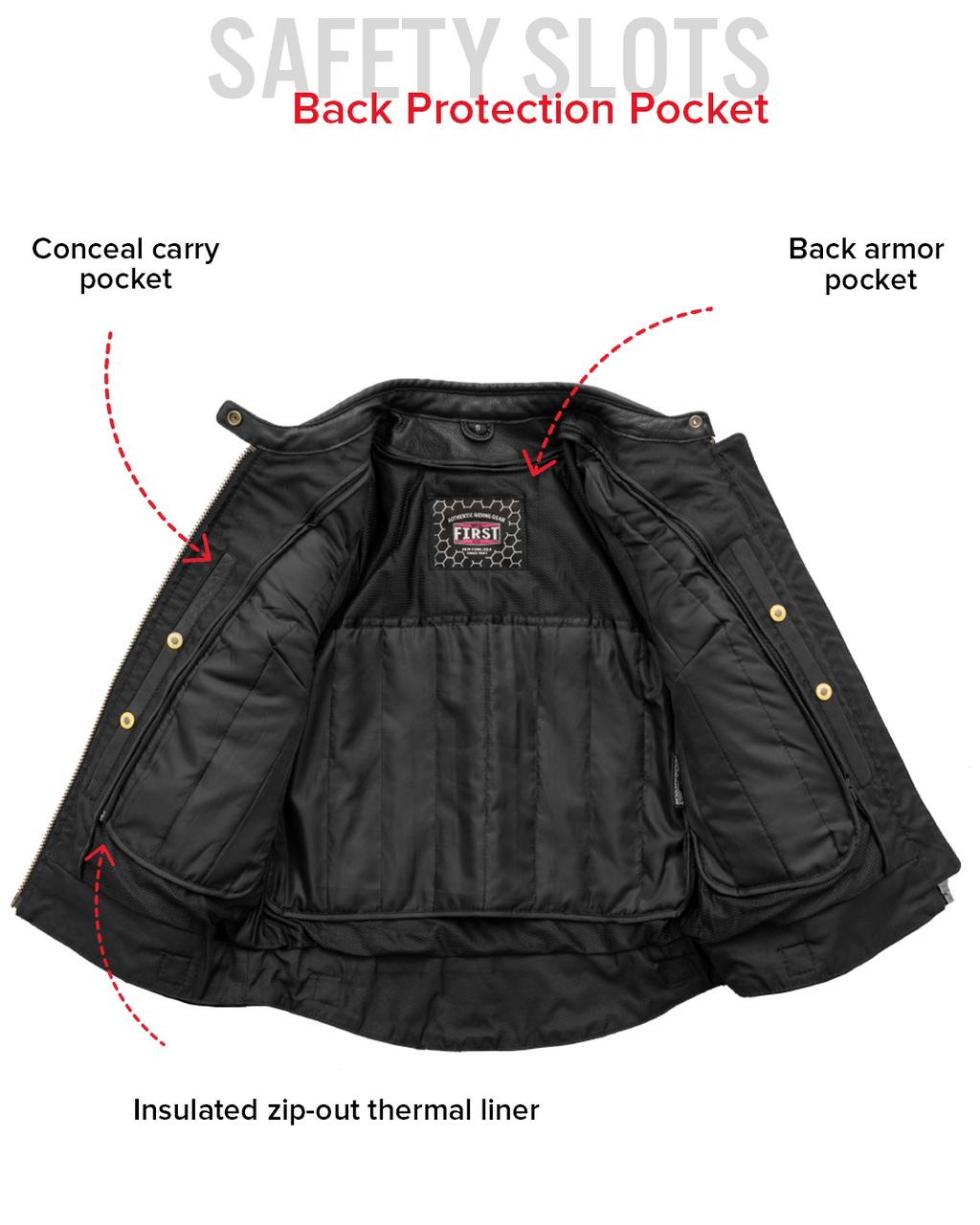 Jada - Women's Motorcycle Leather Jacket