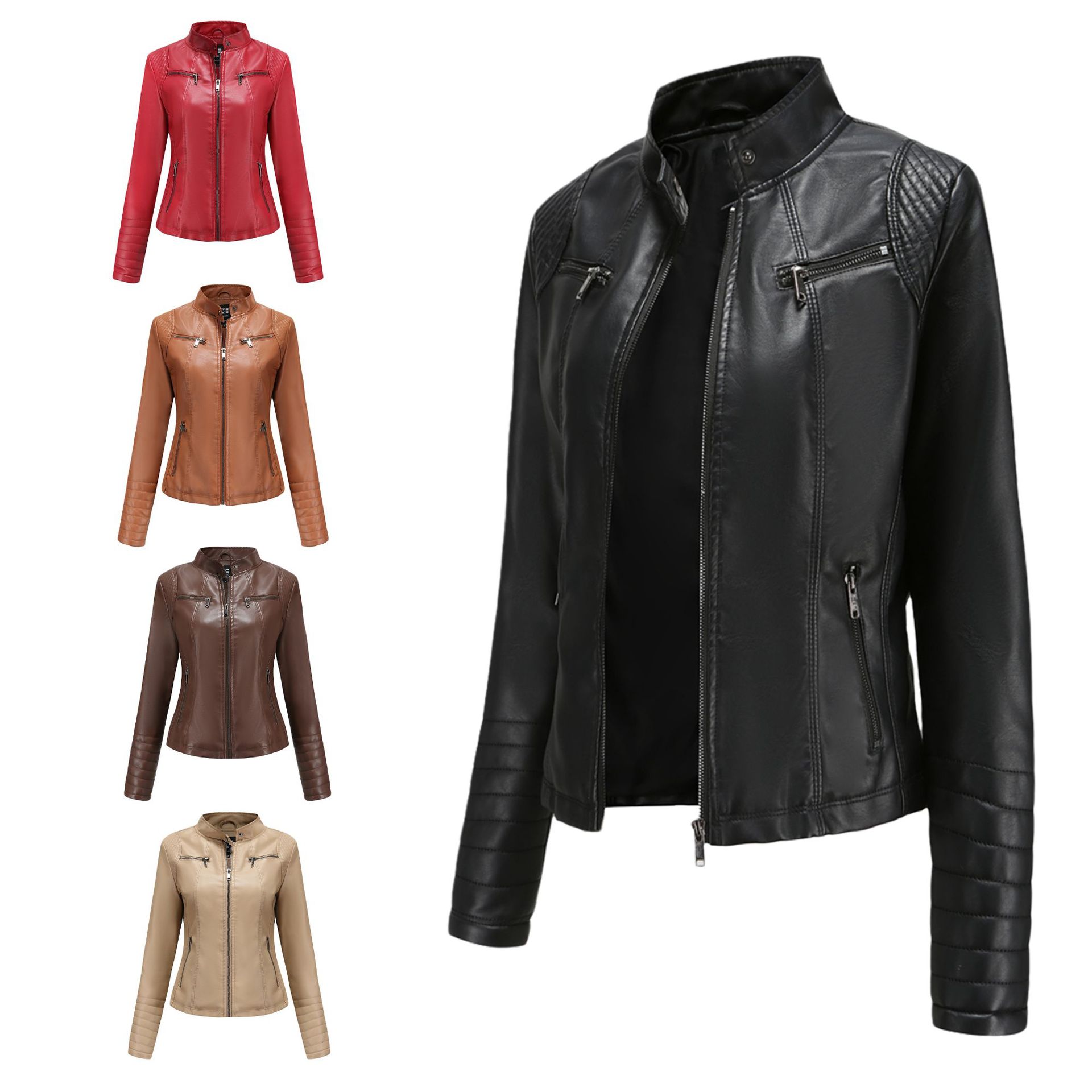 Chic Lightweight Biker Jacket
