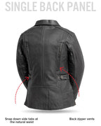 Free Spirit - Women's Motorcycle Leather Jacket