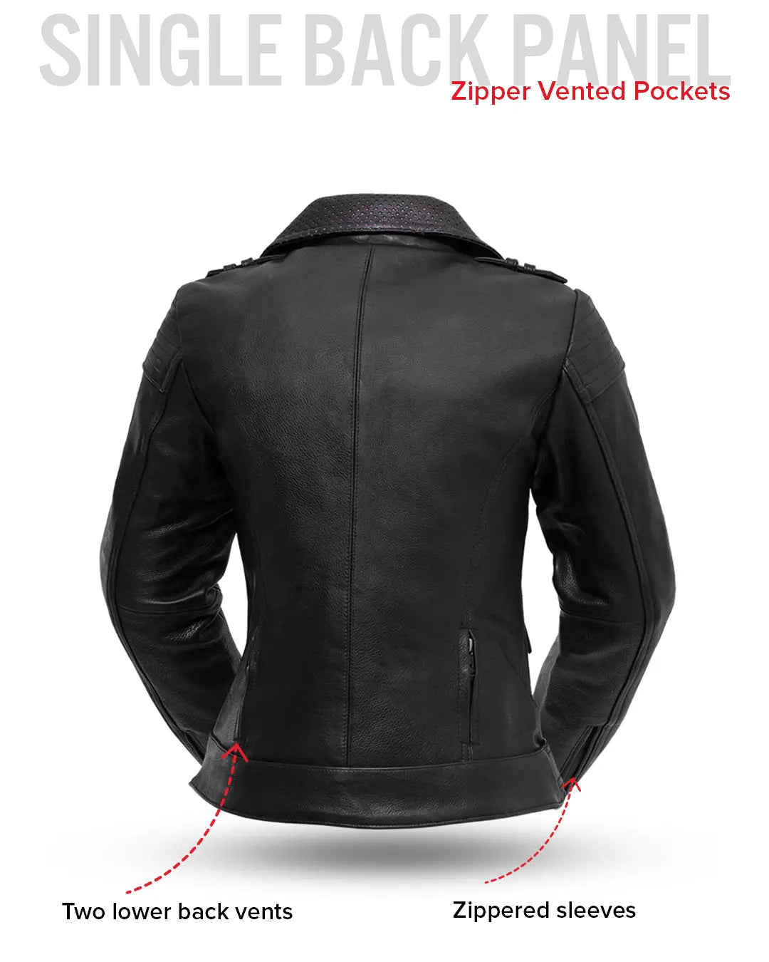 Iris - Women's Motorcycle Leather Jacket