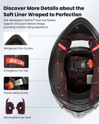 ILM Full Face Motorcycle Helmet Model Z501
