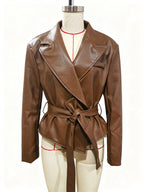 Cool Strapped Temperament Motorcycle Jacket