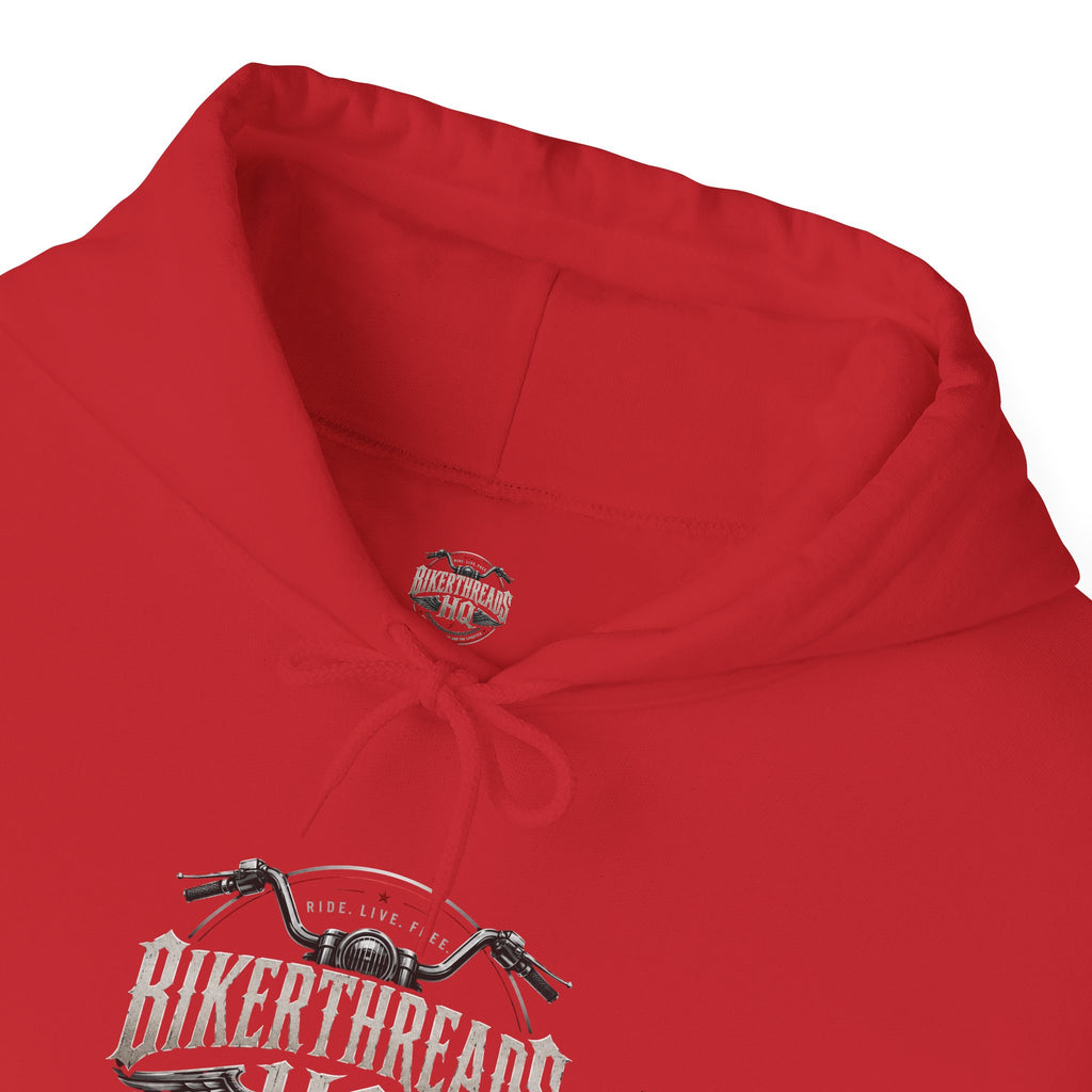 BikerThreads HQ Faith Fueled Freedom Driven Hoodie