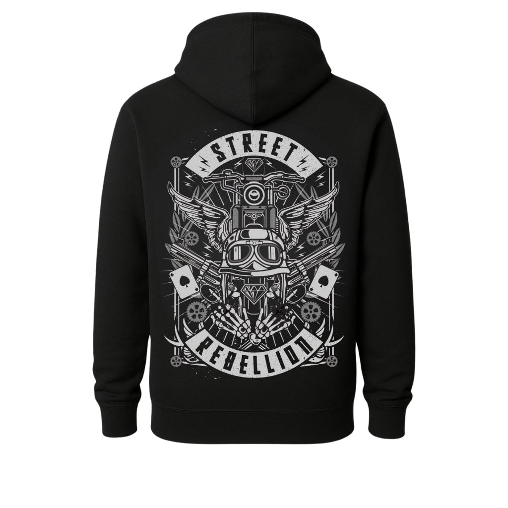 Born To Ride Motorcycle Rider Hoodie