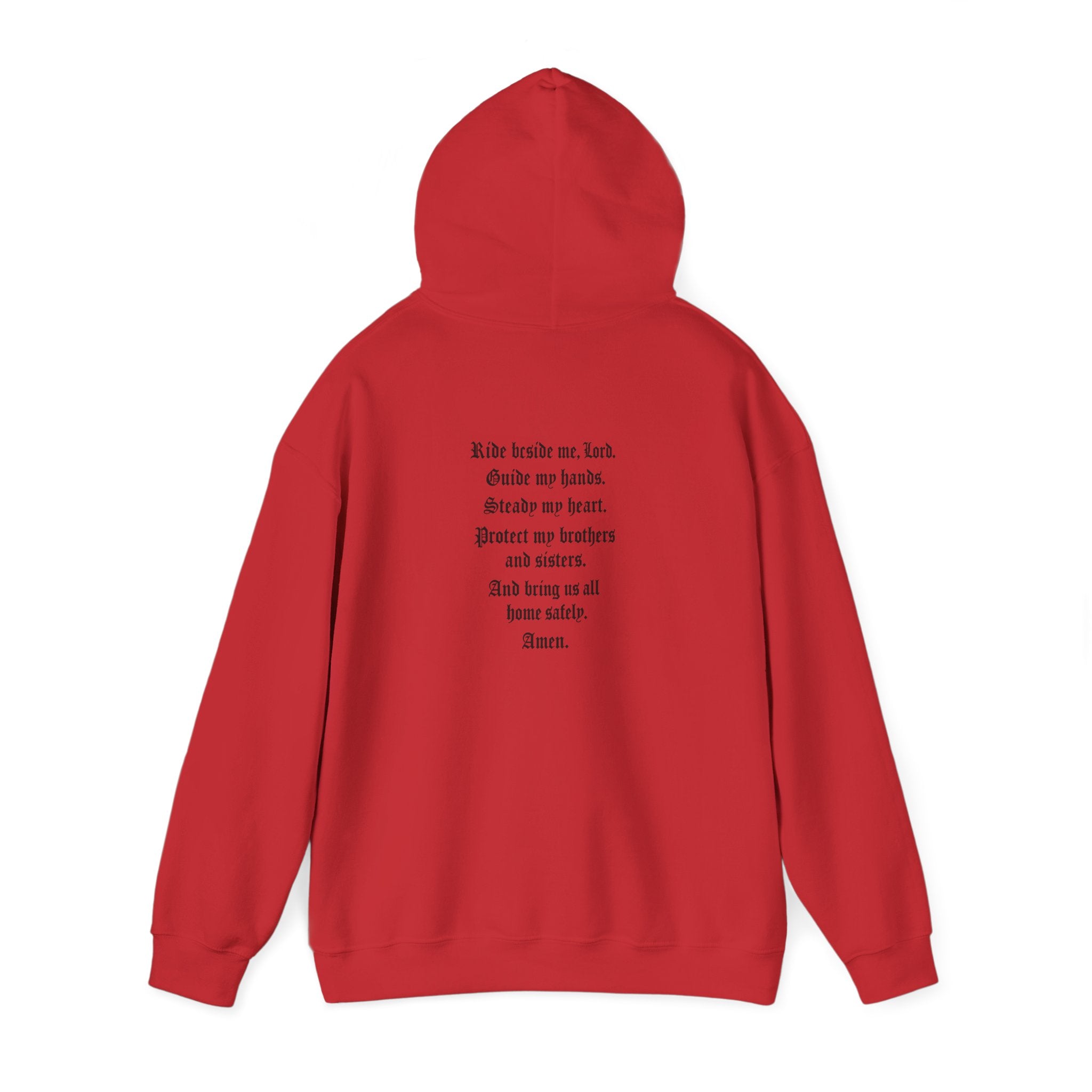 Bikerthreads HQ Biker Prayer Hoodie