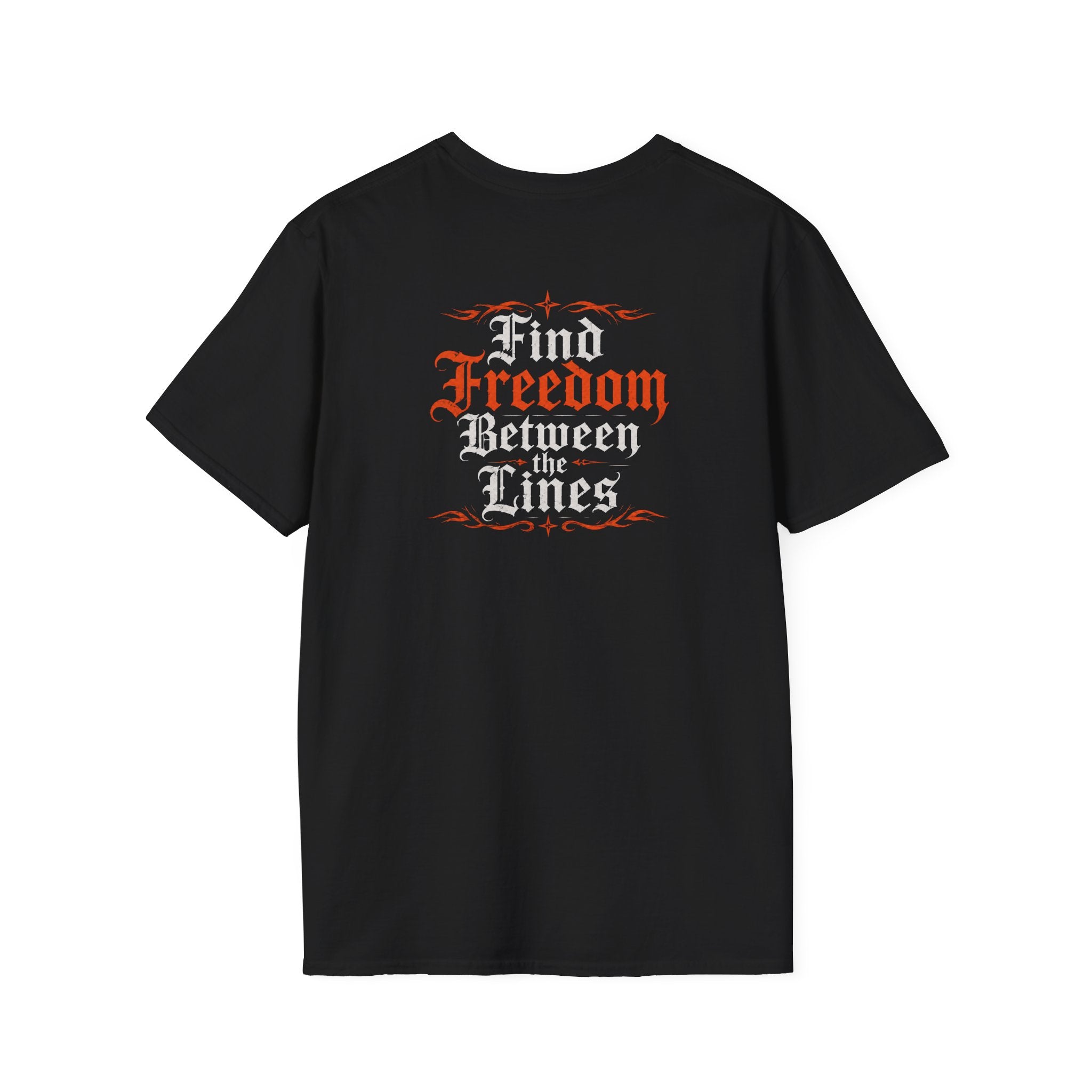 BikerthreadsHQ Find Freedom Between the Lines Tee