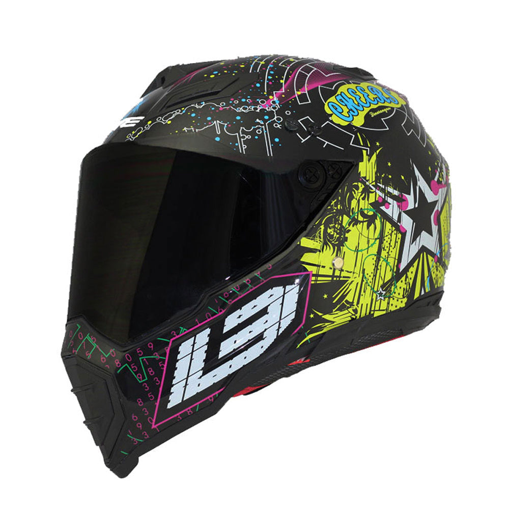 Handsome Full Cover Motorcycle Off-Road Helmet