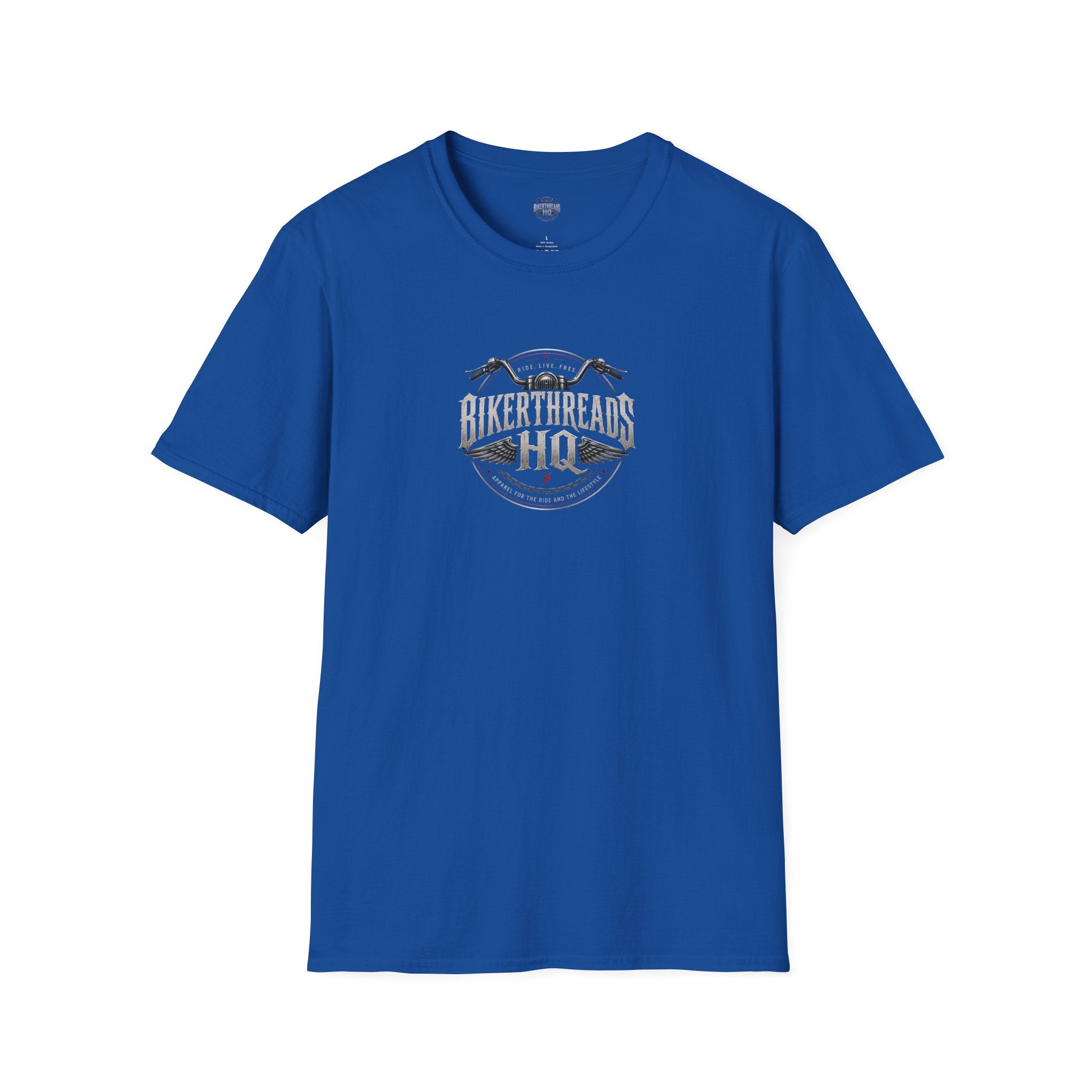 BikerThreads HQ Peace, Strength, Faith Tee