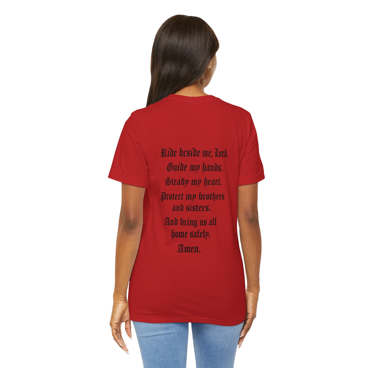 BikerThreads HQ Biker Prayer Tee