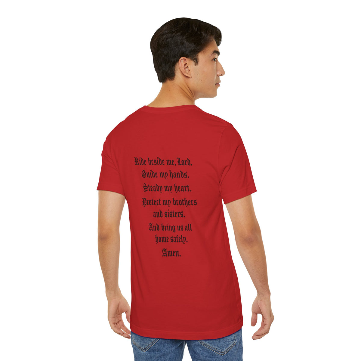 BikerThreads HQ Biker Prayer Tee
