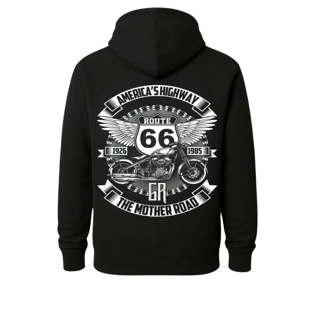 Born To Ride Motorcycle Rider Hoodie