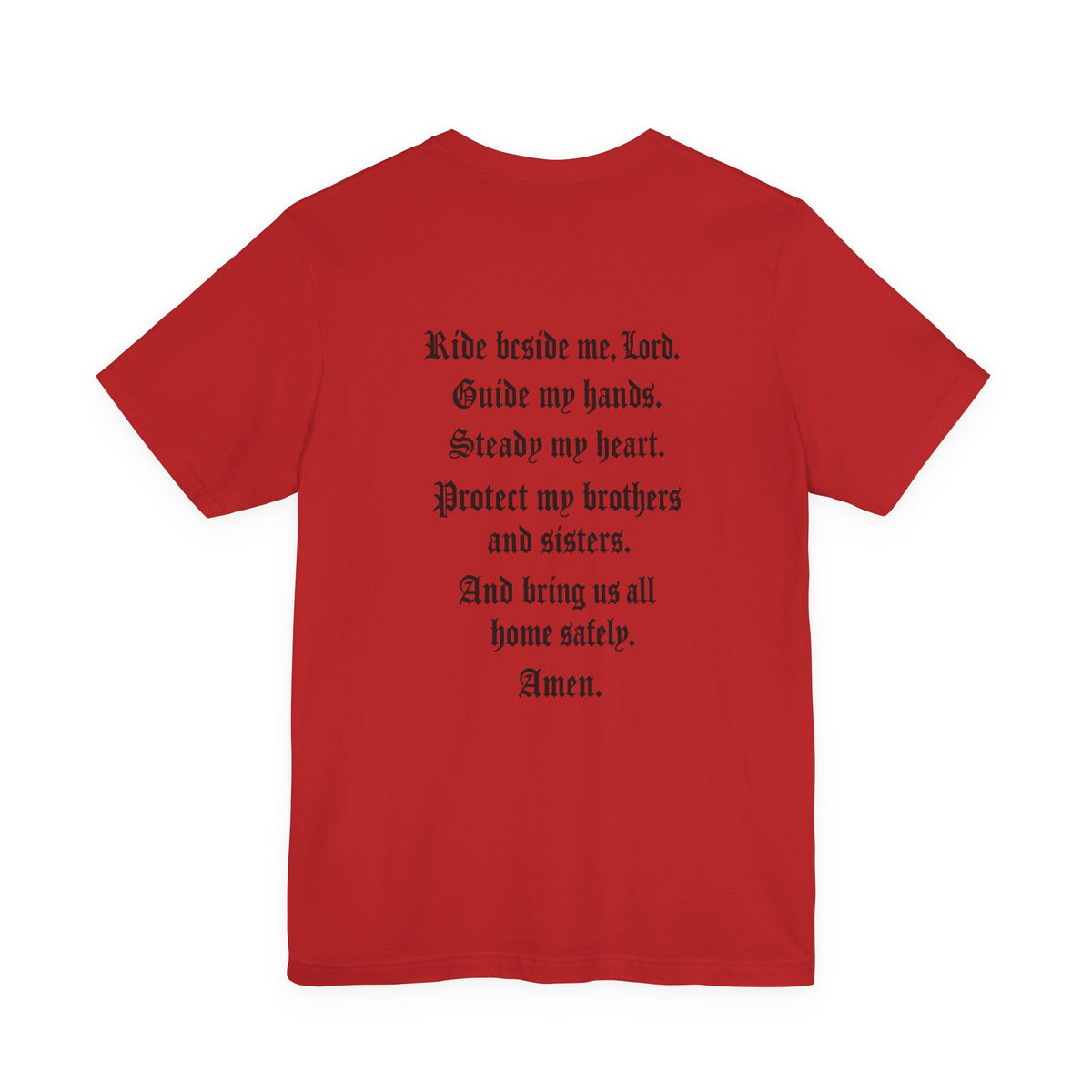 BikerThreads HQ Biker Prayer Tee