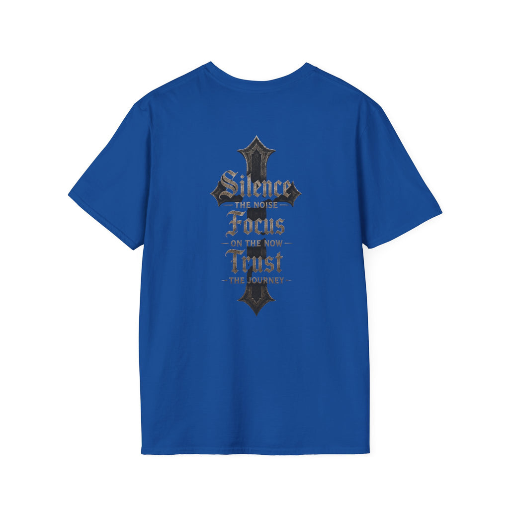 Bikerthreads HQ Silence the noise, Focus on the now, Trust the journey Tee