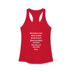 Bikerthreads HQ Biker Prayer Women's Ideal Racerback Tank