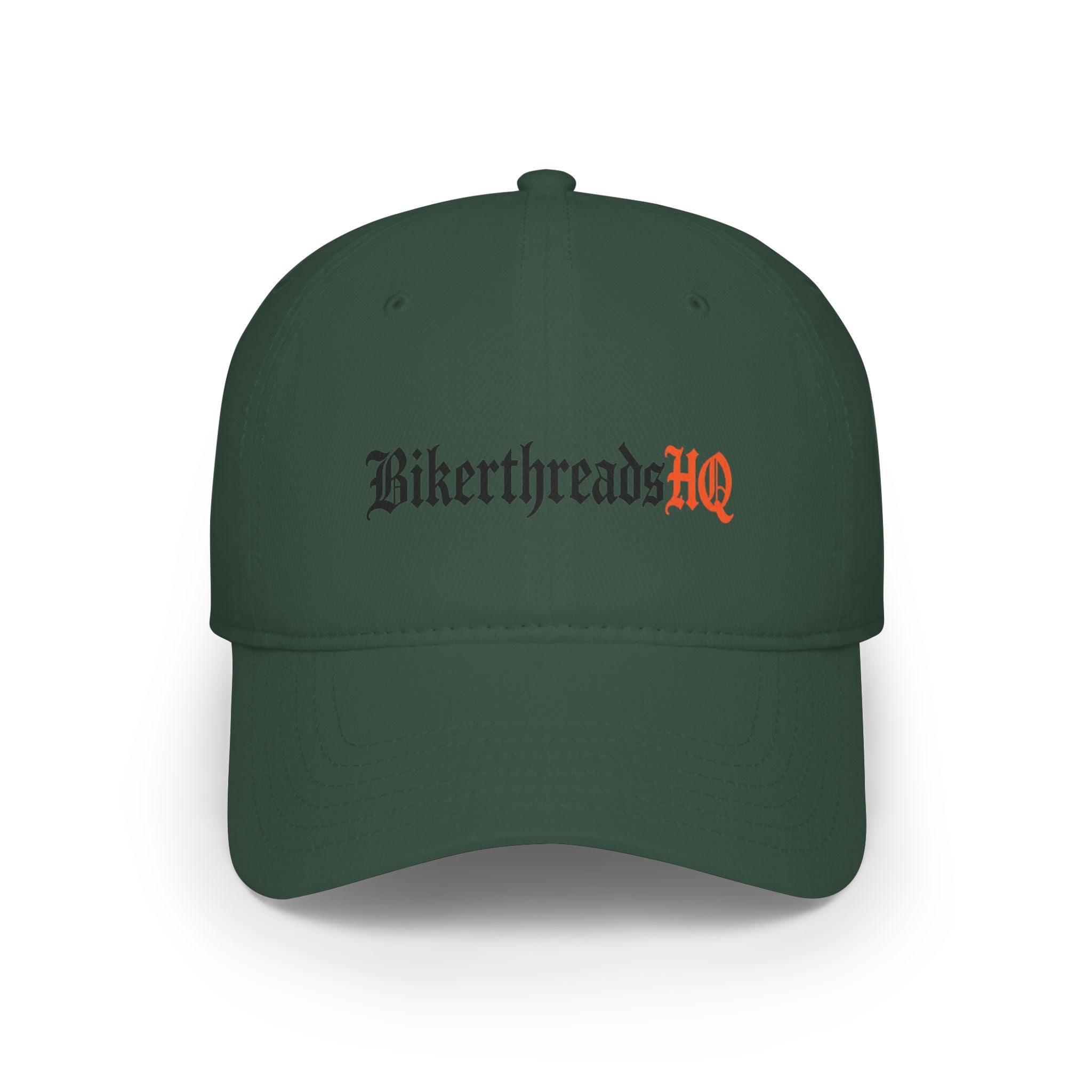 BikerthreadsHQ Embroidered Motorcycle Logo Hat