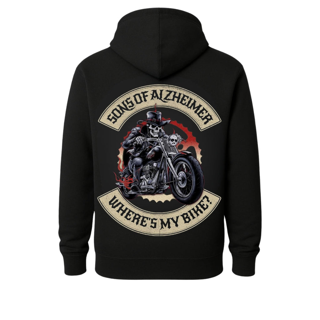 Born To Ride Motorcycle Rider Hoodie