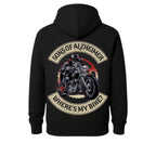 Born To Ride Motorcycle Rider Hoodie