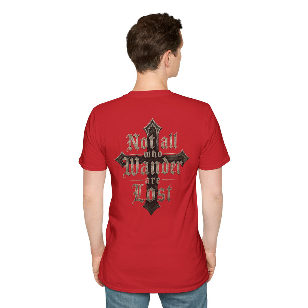 BikerThreads HQ Not All Who Wander are Lost Tee