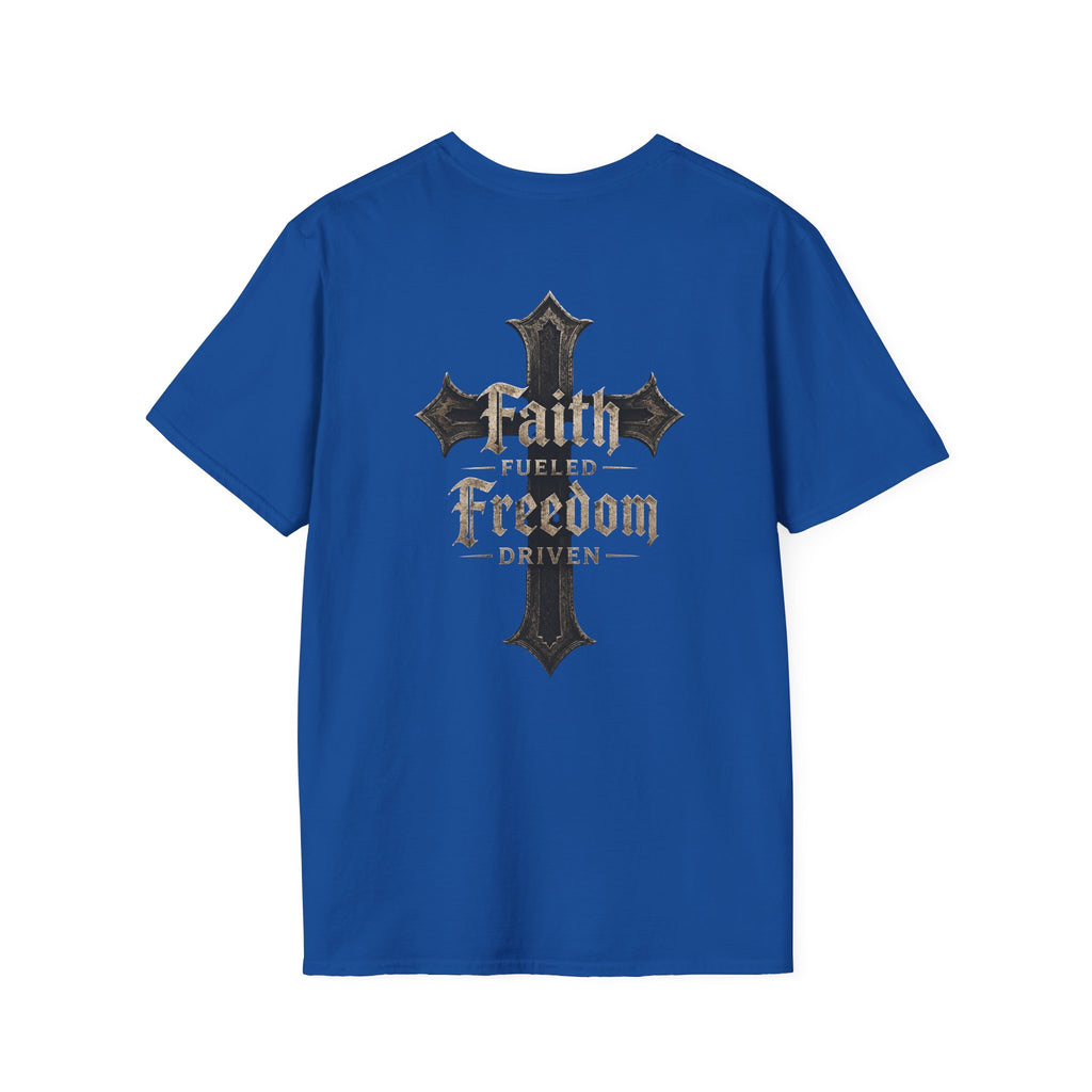 Bikerthreads HQ Faith Fueled Freedom Driven Tee