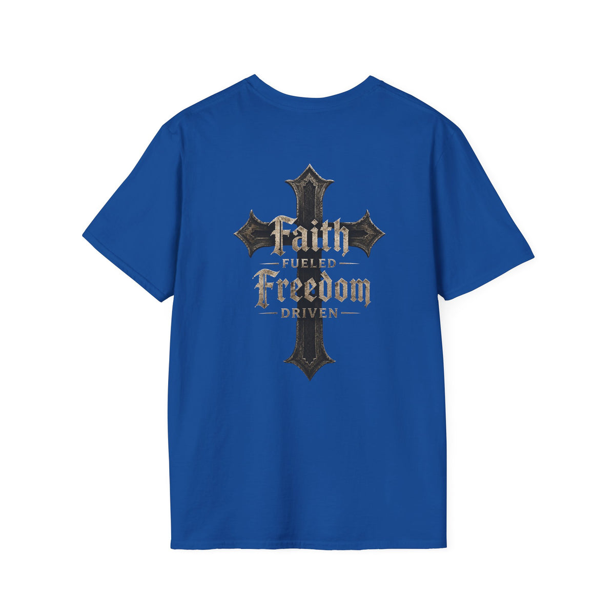 Bikerthreads HQ Faith Fueled Freedom Driven Tee