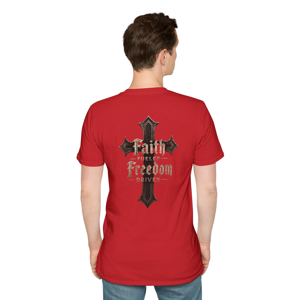 Bikerthreads HQ Faith Fueled Freedom Driven Tee