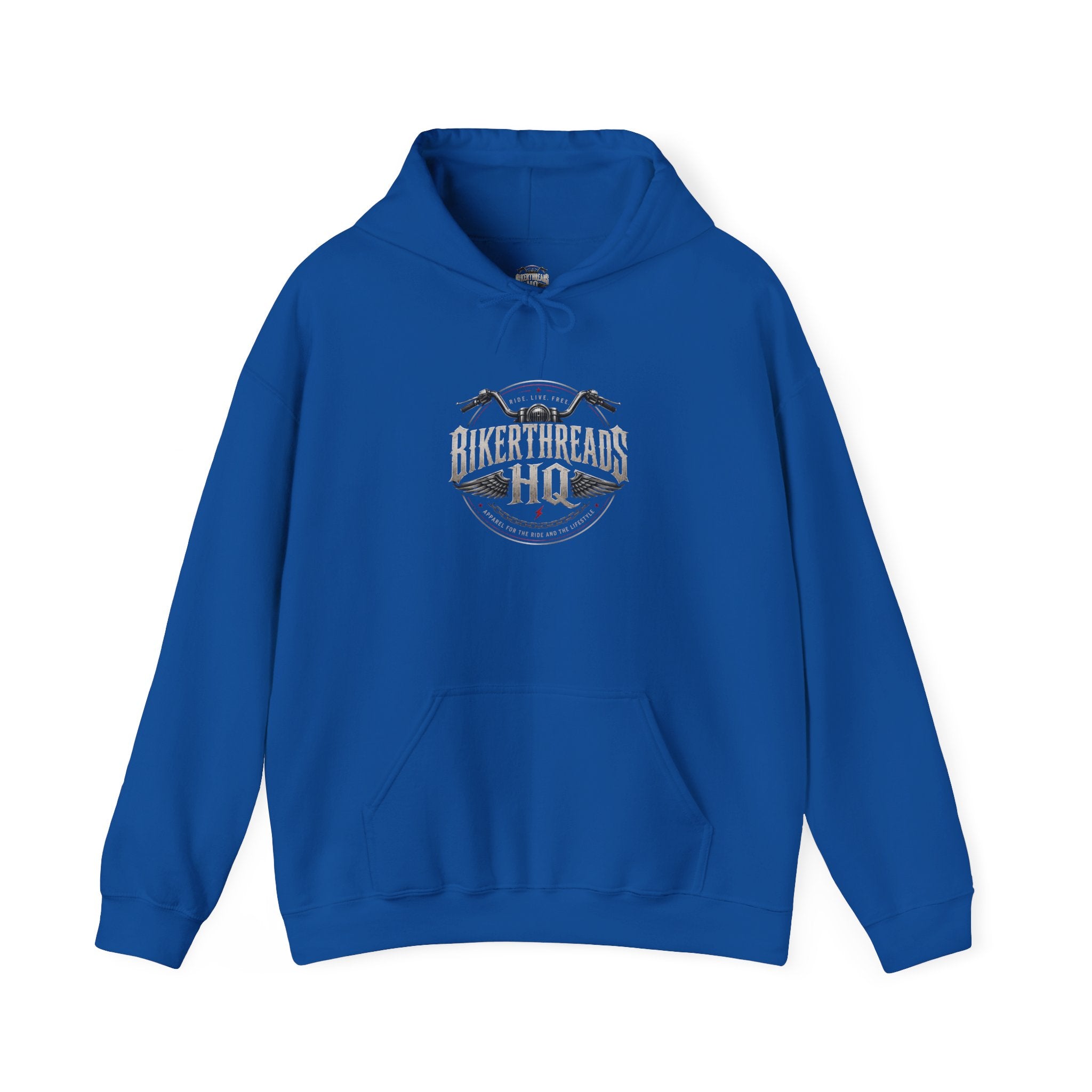 BikerThreads HQ Faith Fueled Freedom Driven Hoodie