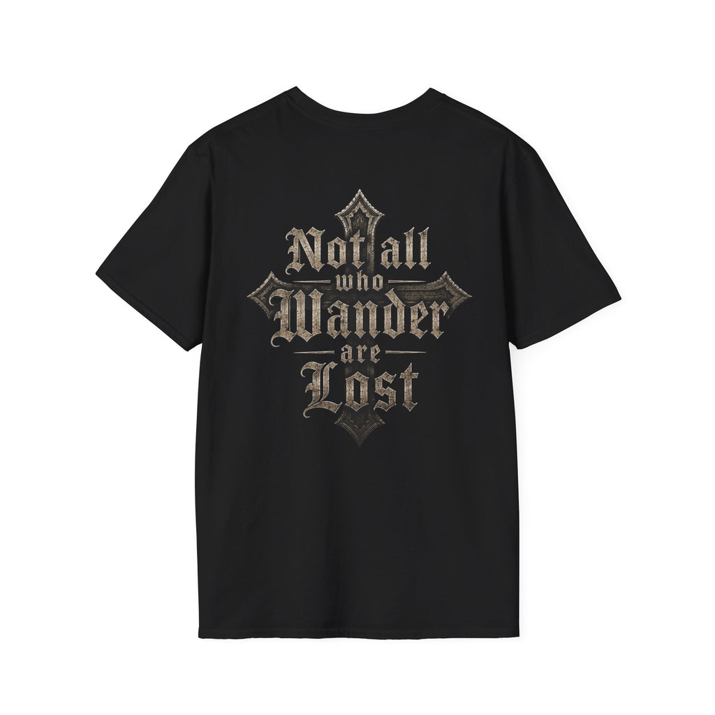 BikerThreads HQ Not All Who Wander are Lost Tee