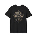 BikerThreads HQ Not All Who Wander are Lost Tee