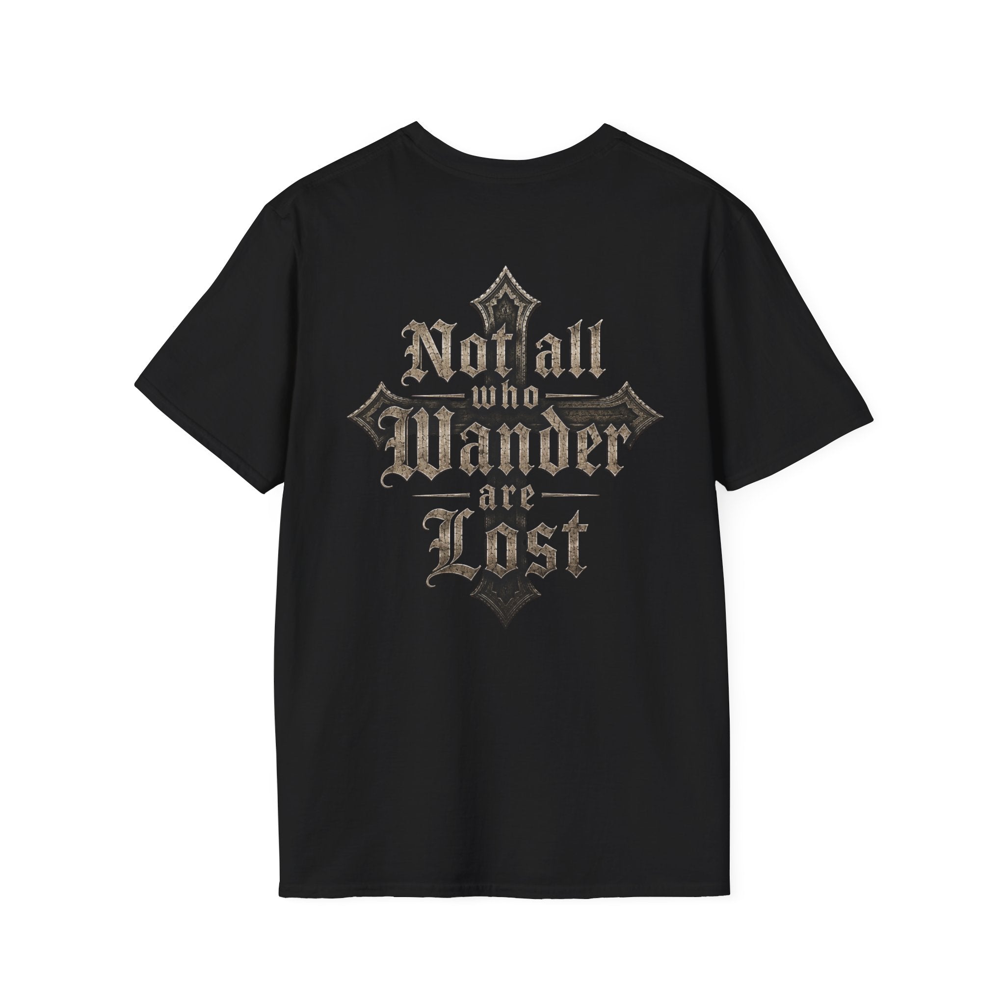 BikerThreads HQ Not All Who Wander are Lost Tee