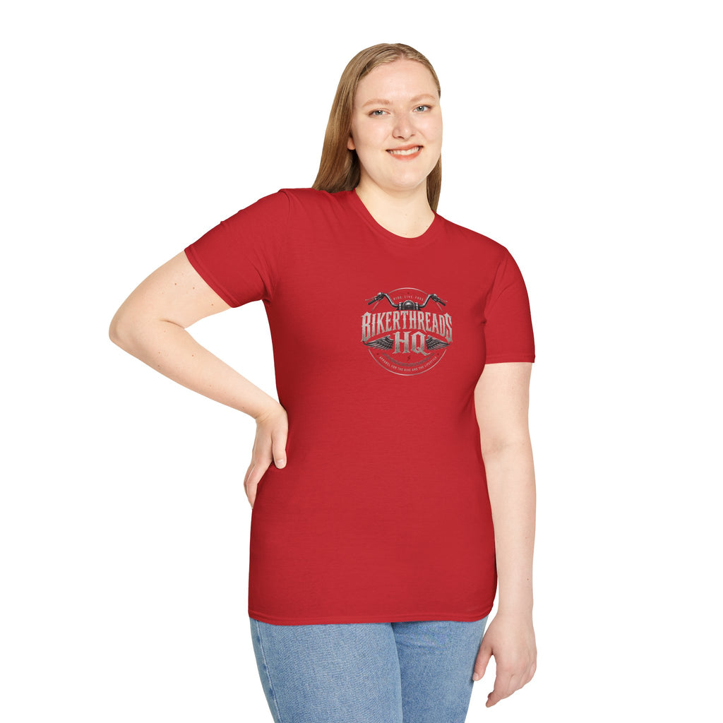 Bikerthreads HQ Silence the noise, Focus on the now, Trust the journey Tee