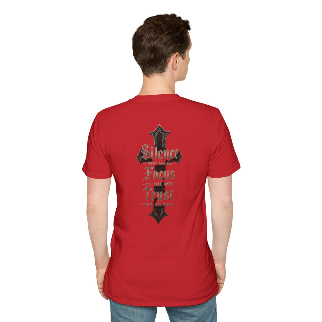 Bikerthreads HQ Silence the noise, Focus on the now, Trust the journey Tee