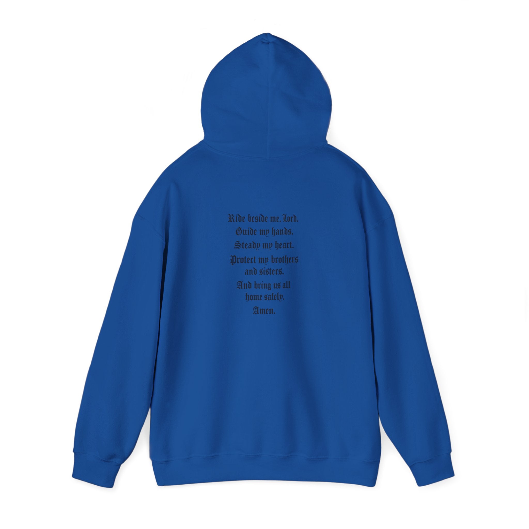 Bikerthreads HQ Biker Prayer Hoodie