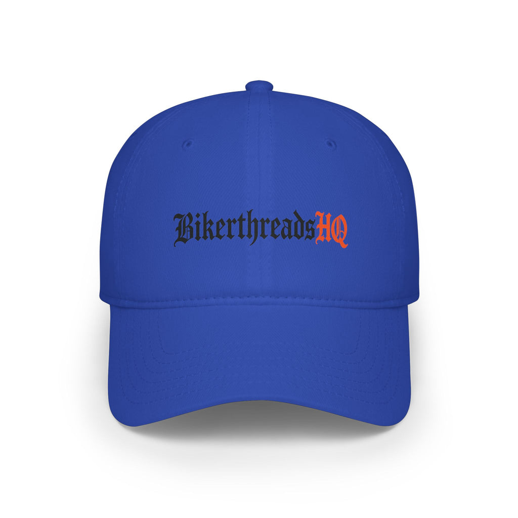 BikerthreadsHQ Embroidered Motorcycle Logo Hat