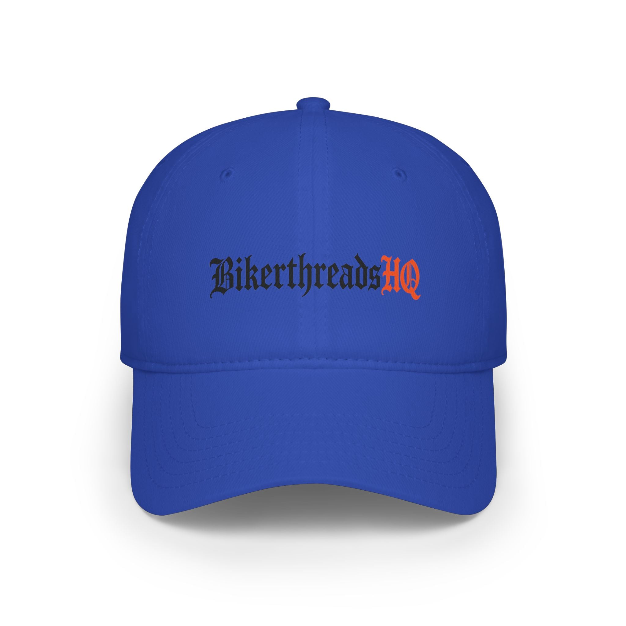BikerthreadsHQ Embroidered Motorcycle Logo Hat