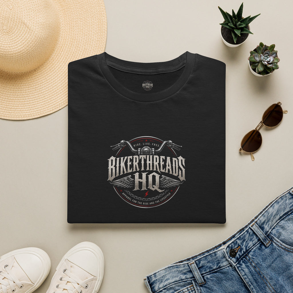 BikerThreads HQ Peace, Strength, Faith Tee