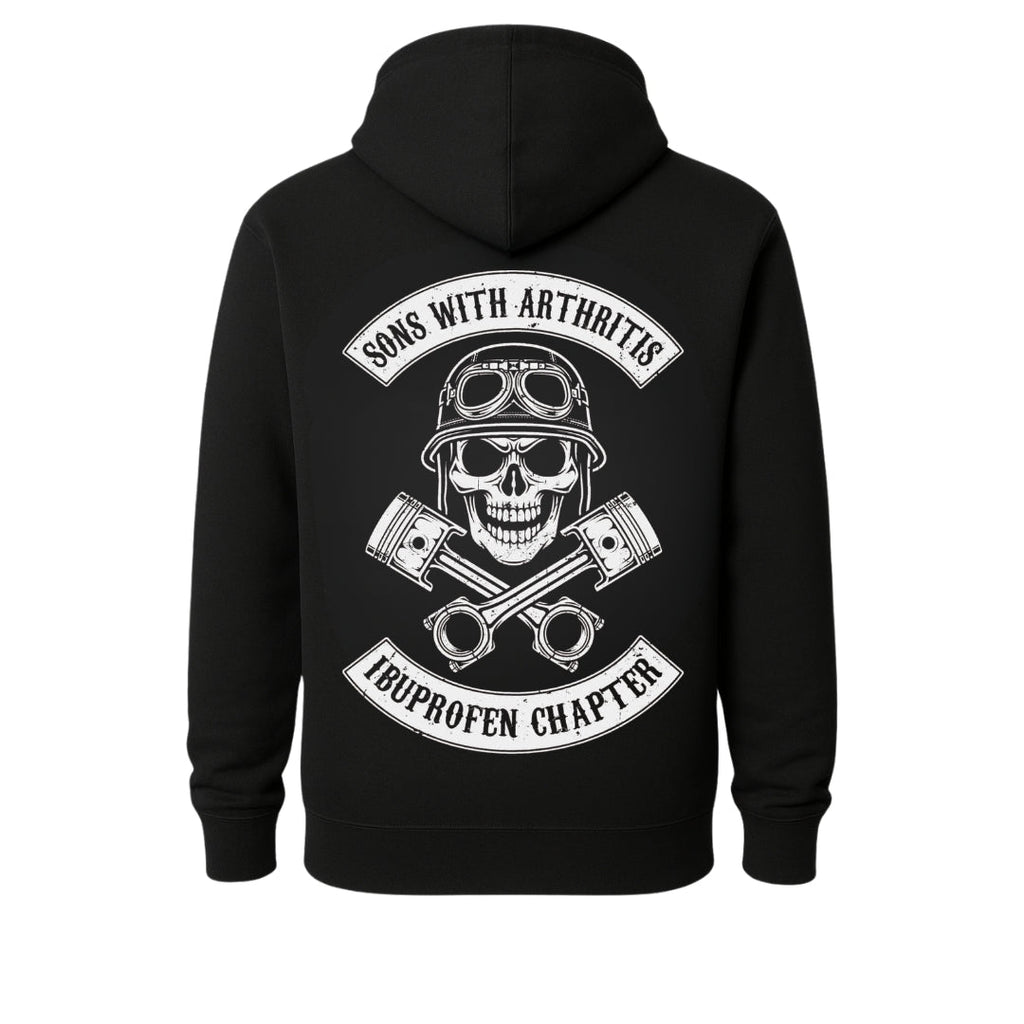 Born To Ride Motorcycle Rider Hoodie