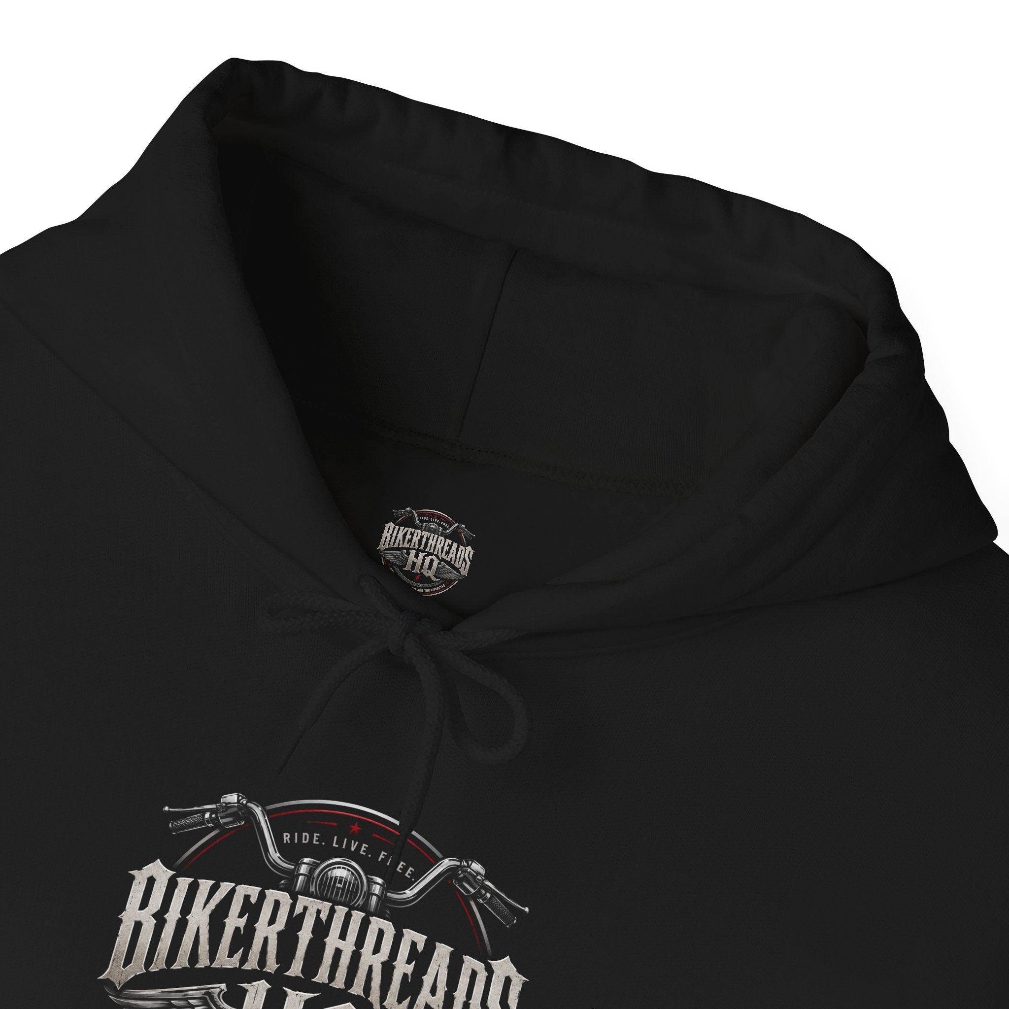 BikerThreads HQ Faith Fueled Freedom Driven Hoodie