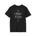 Bikerthreads HQ Faith Fueled Freedom Driven Tee