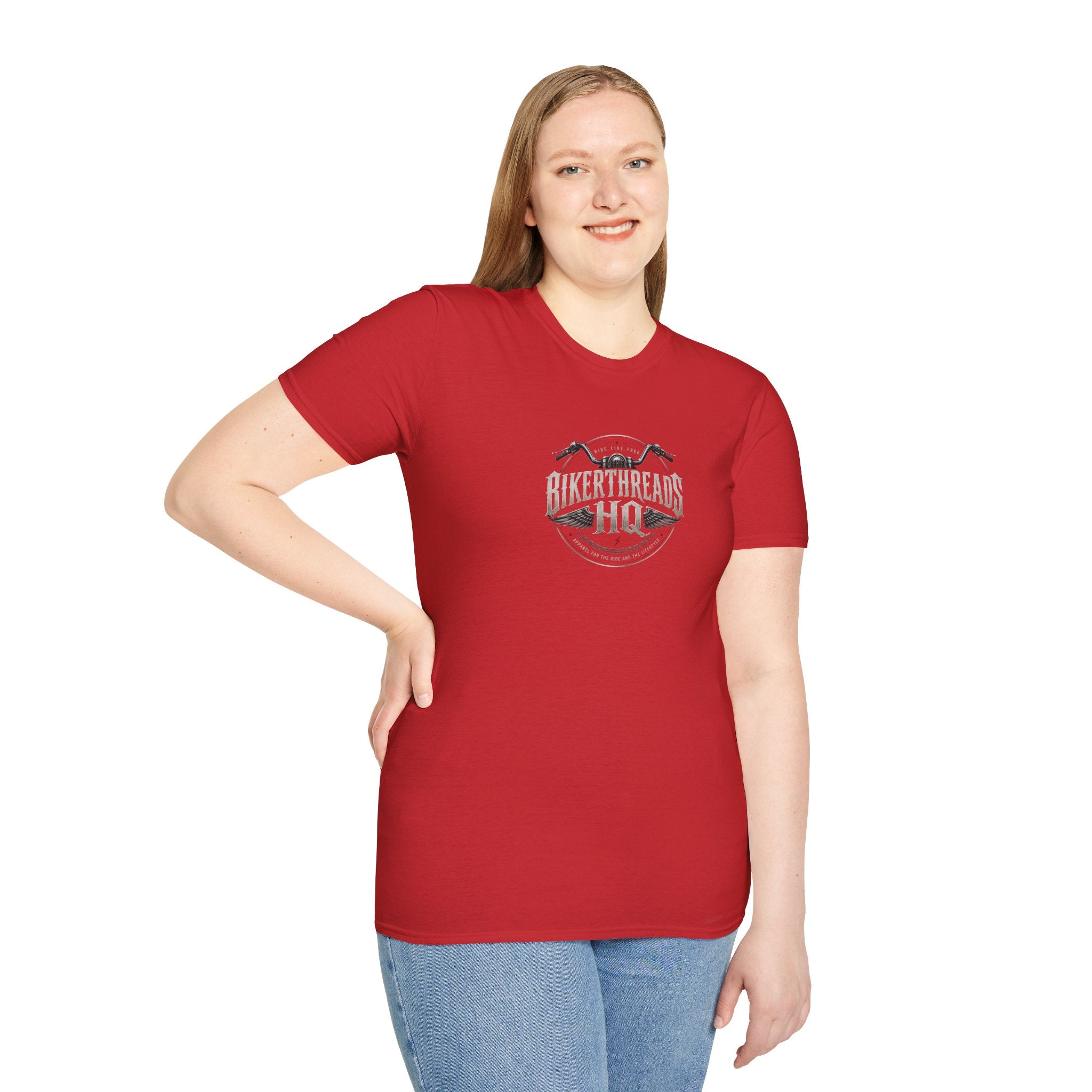 BikerThreads HQ Peace, Strength, Faith Tee