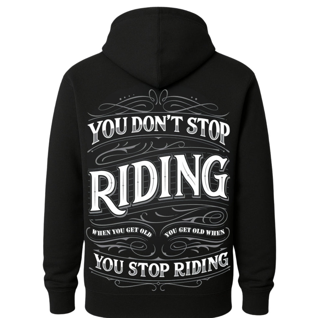 Inspirational Motorcycle Quotes Biker Hoodie