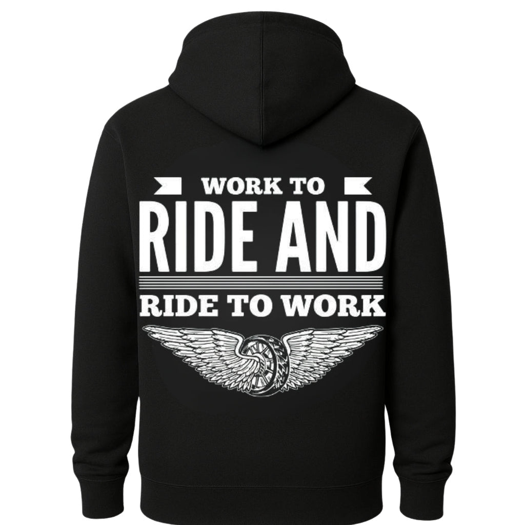 Inspirational Motorcycle Quotes Biker Hoodie
