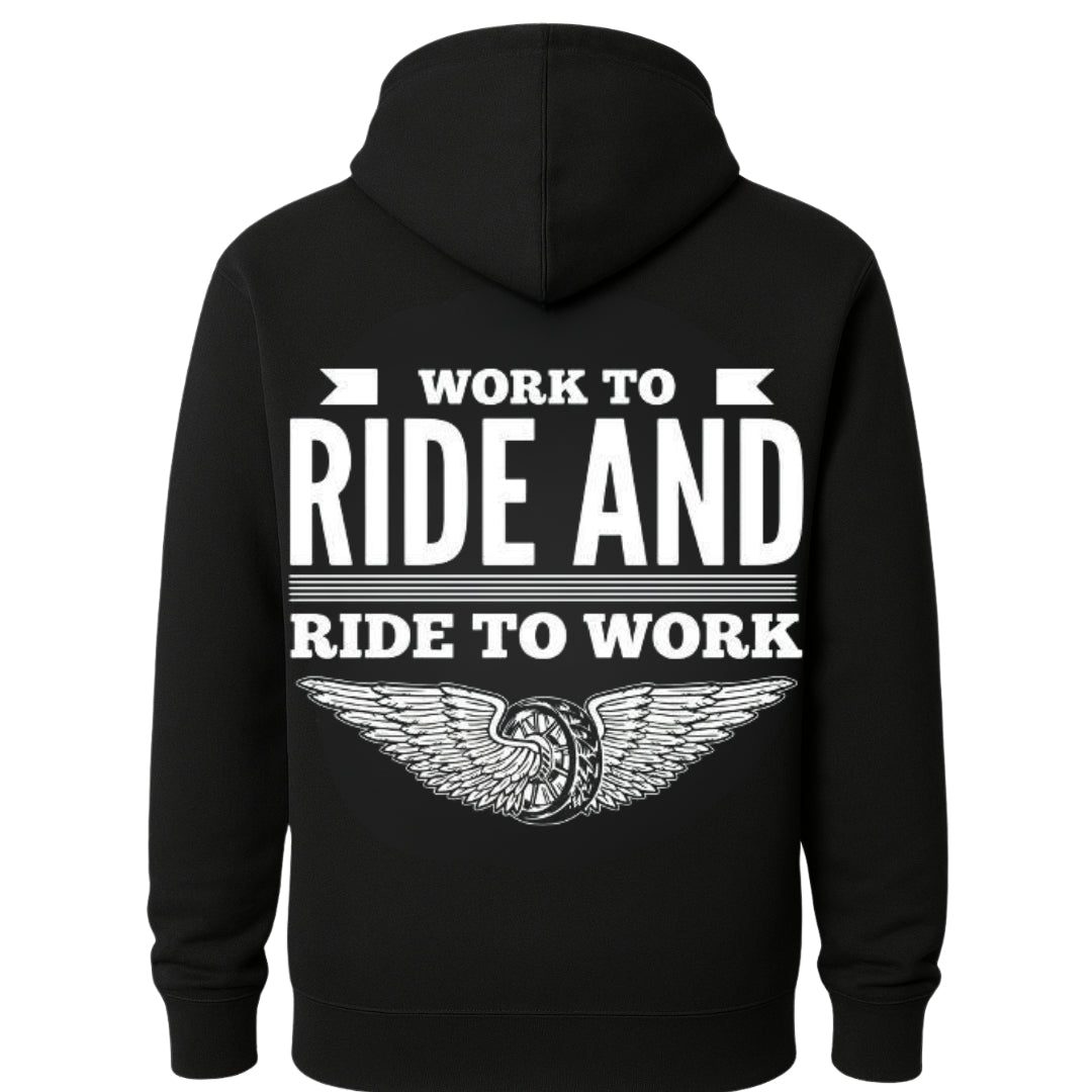 Inspirational Motorcycle Quotes Biker Hoodie