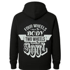 Inspirational Motorcycle Quotes Biker Hoodie