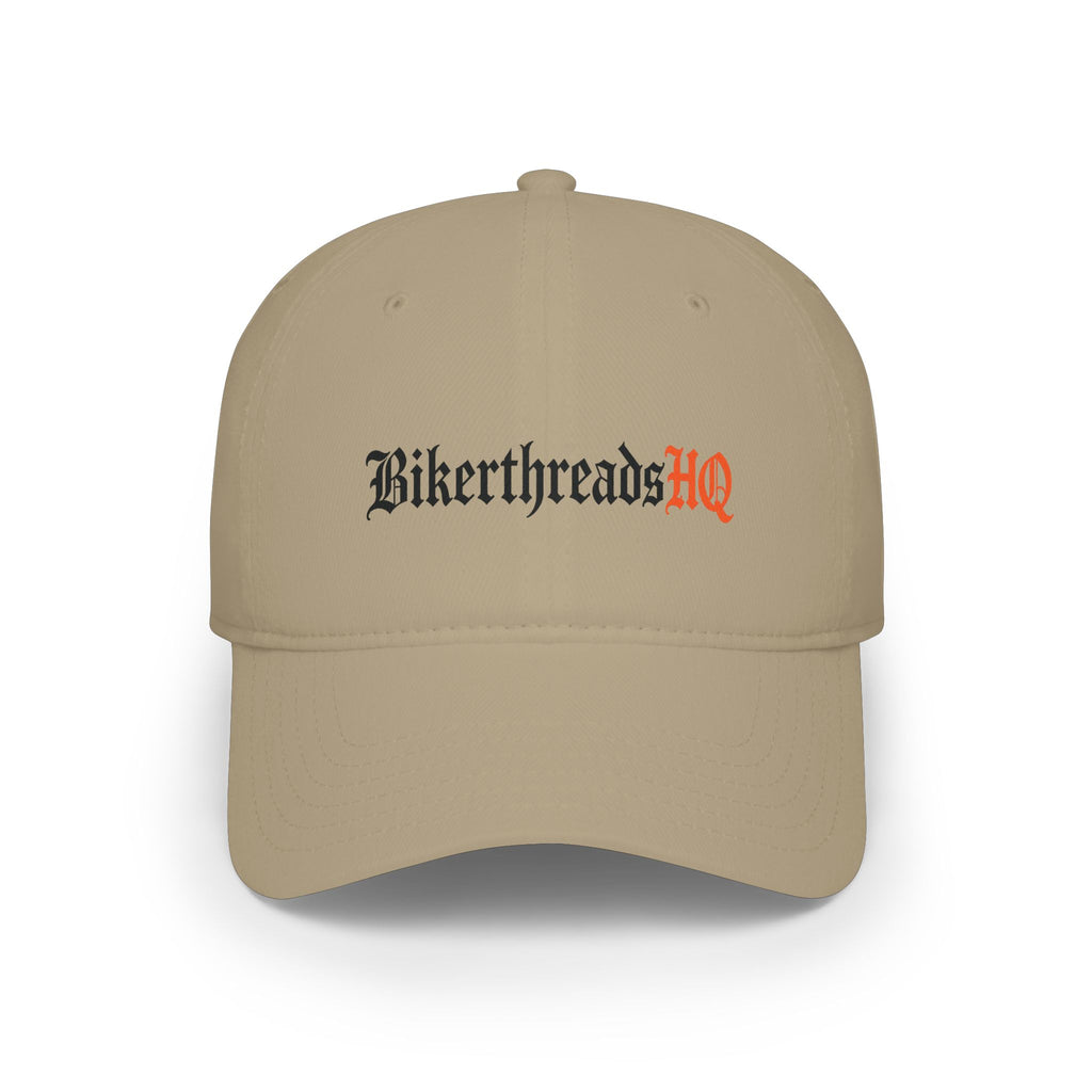BikerthreadsHQ Embroidered Motorcycle Logo Hat